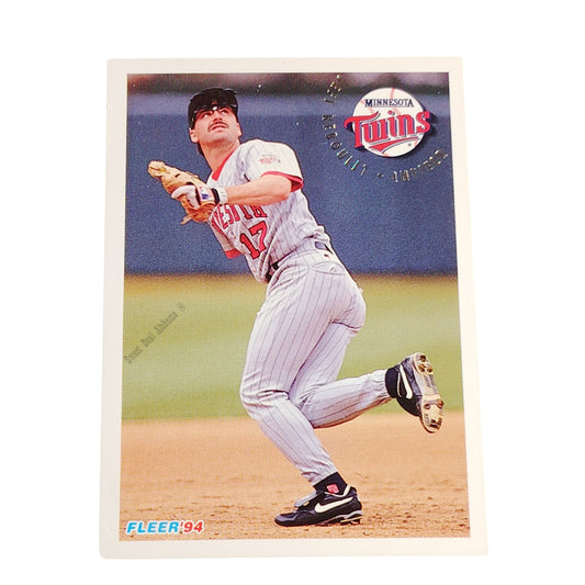Jeff Reboulet, Minnesota Twins, #218, 1994 Fleer Baseball Collector's Card