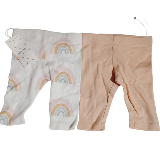 2‑PK Newborn Bottoms – 100% Cotton - 18.5 to 21 in – 6–9 lbs – Nordstrom