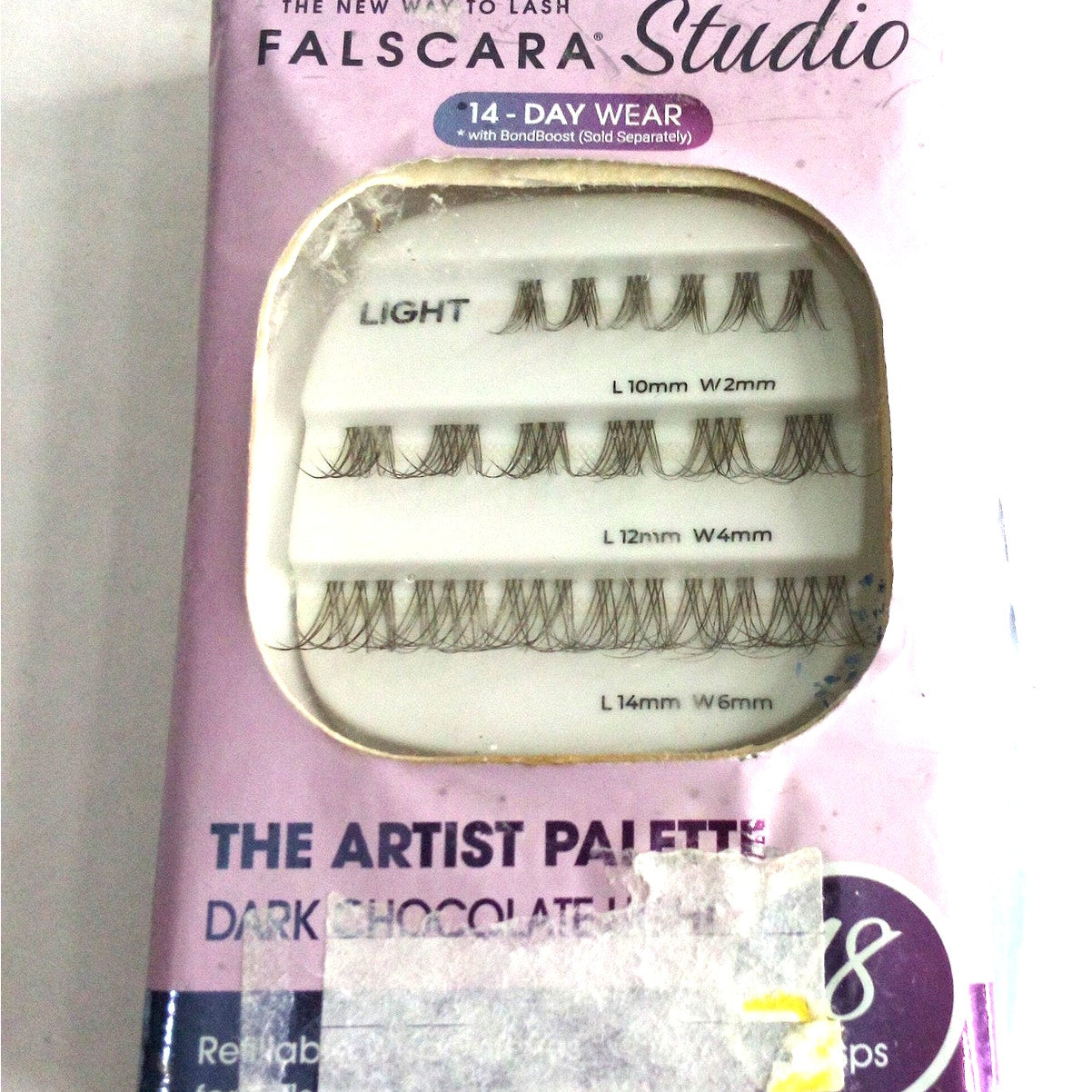 KISS Falscara Lash Extension Palette – Dark Chocolate Light – 18ct