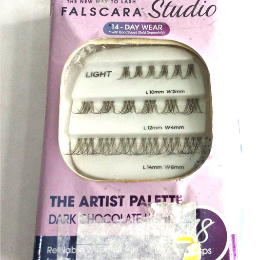 KISS Falscara Lash Extension Palette – Dark Chocolate Light – 18ct