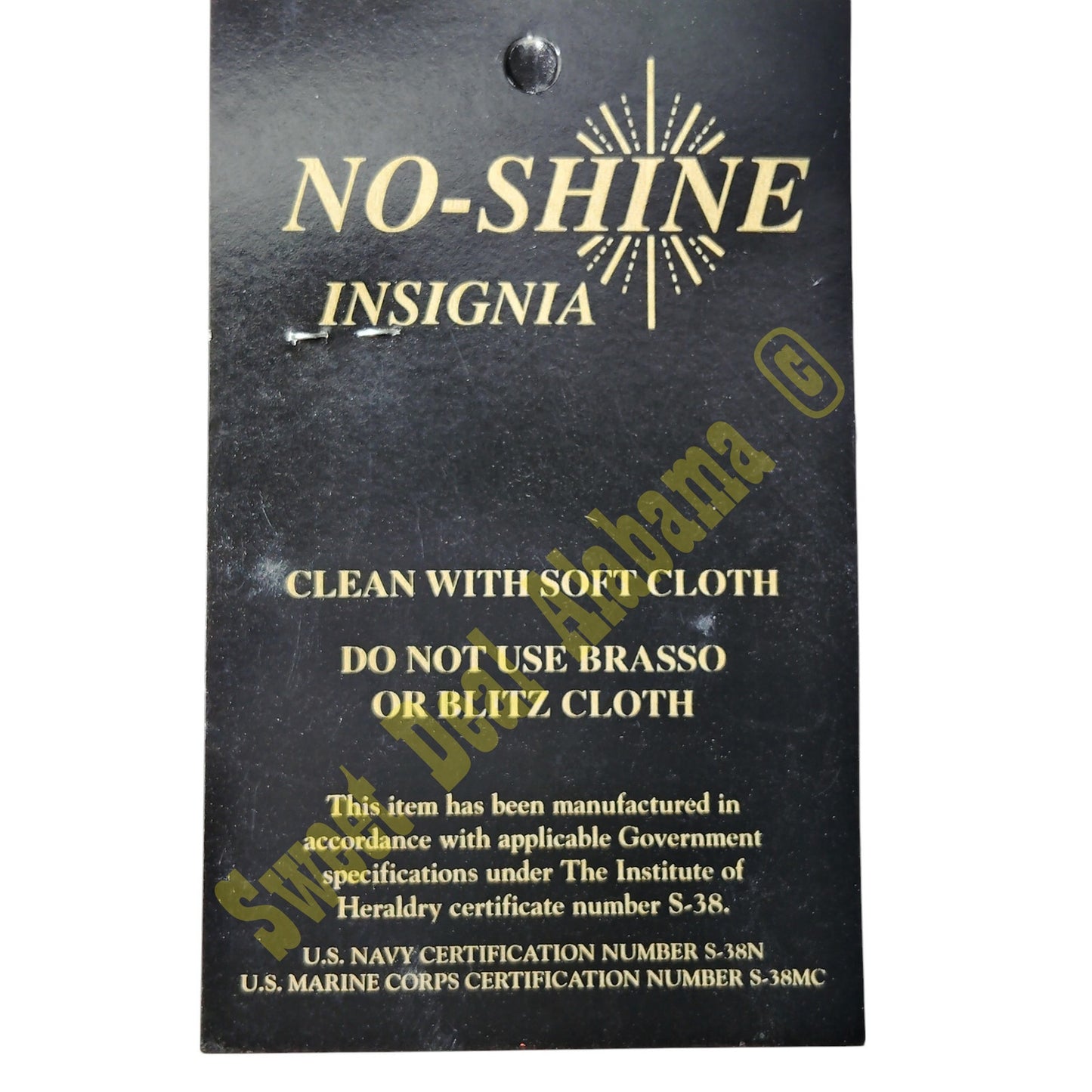 Mounting Rack, Bar for 9 Miniature Medals by No-Shine Insignia