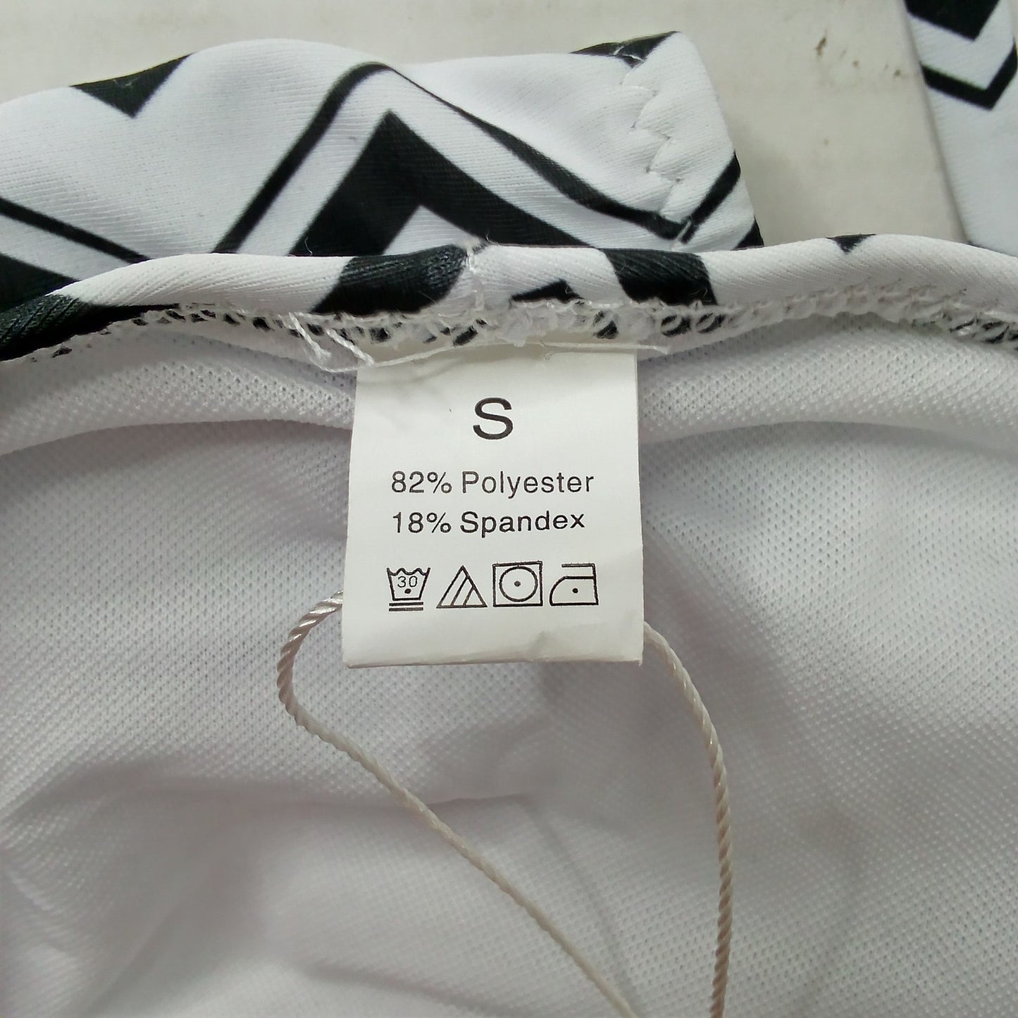Upopby Zigzag Striped Bikini Bottoms Side Tie Chevron Print Women’s Small