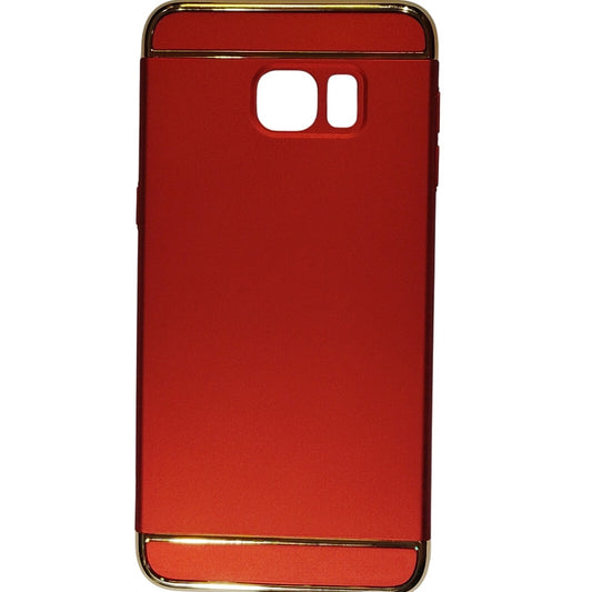Red Hard Case for Samsung Galaxy S6 Edge Shockproof Scratch Resistant Ultra Slim Shell Bumper