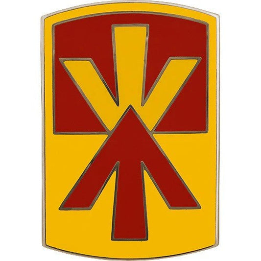 Army Combat Service Identification Badge (CSIB) – 11th Air Defense Artillery Brigade – 1-1/2" x 2"
