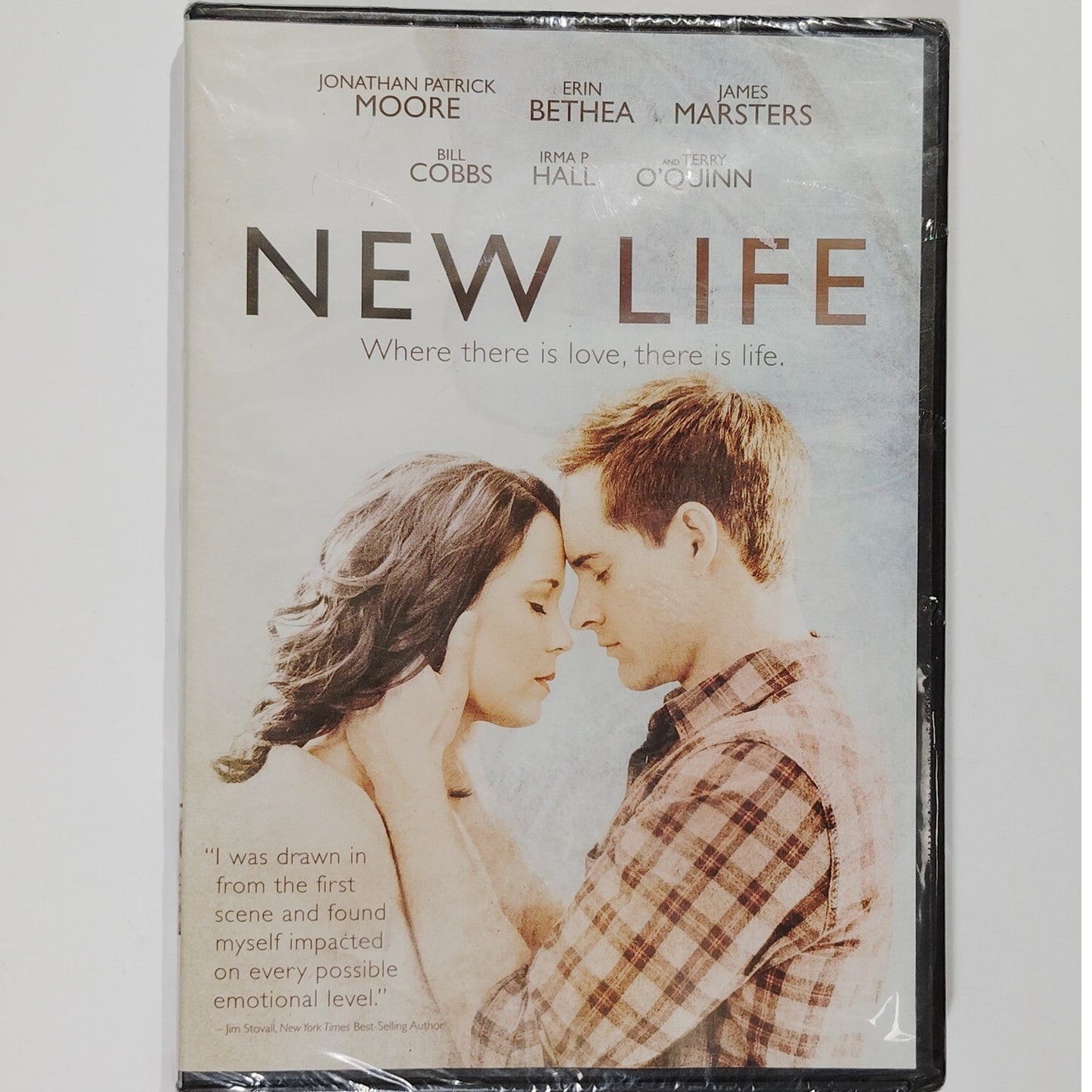 New Life DVD, 2017 Romantic Drama Starring Jonathan Patrick Moore & Erin Bethea
