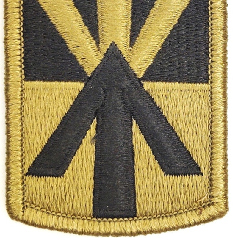 US Army 11th ADA Brigade SSI Patch OCP Subdued Hook Back 3" × 2"