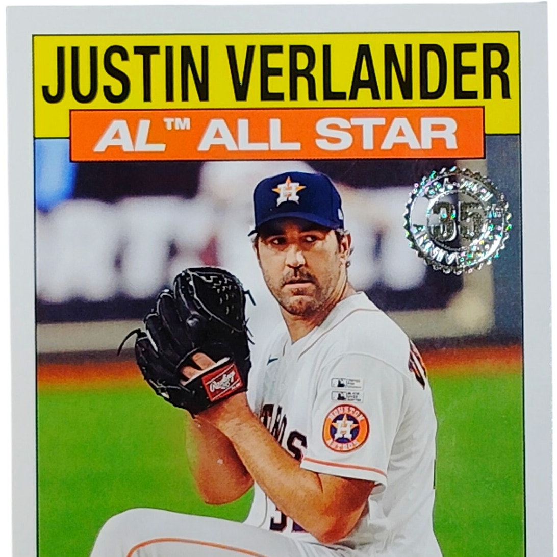 2021 Topps #86AS-18 Justin Verlander 1986 All-Star Insert Houston Astros P VG/EX