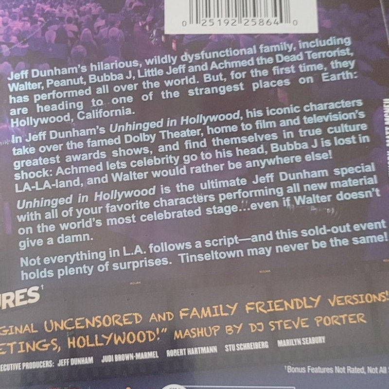 Jeff Dunham Unhinged in Hollywood Blu-ray Comedy Special Ventriloquist Puppets
