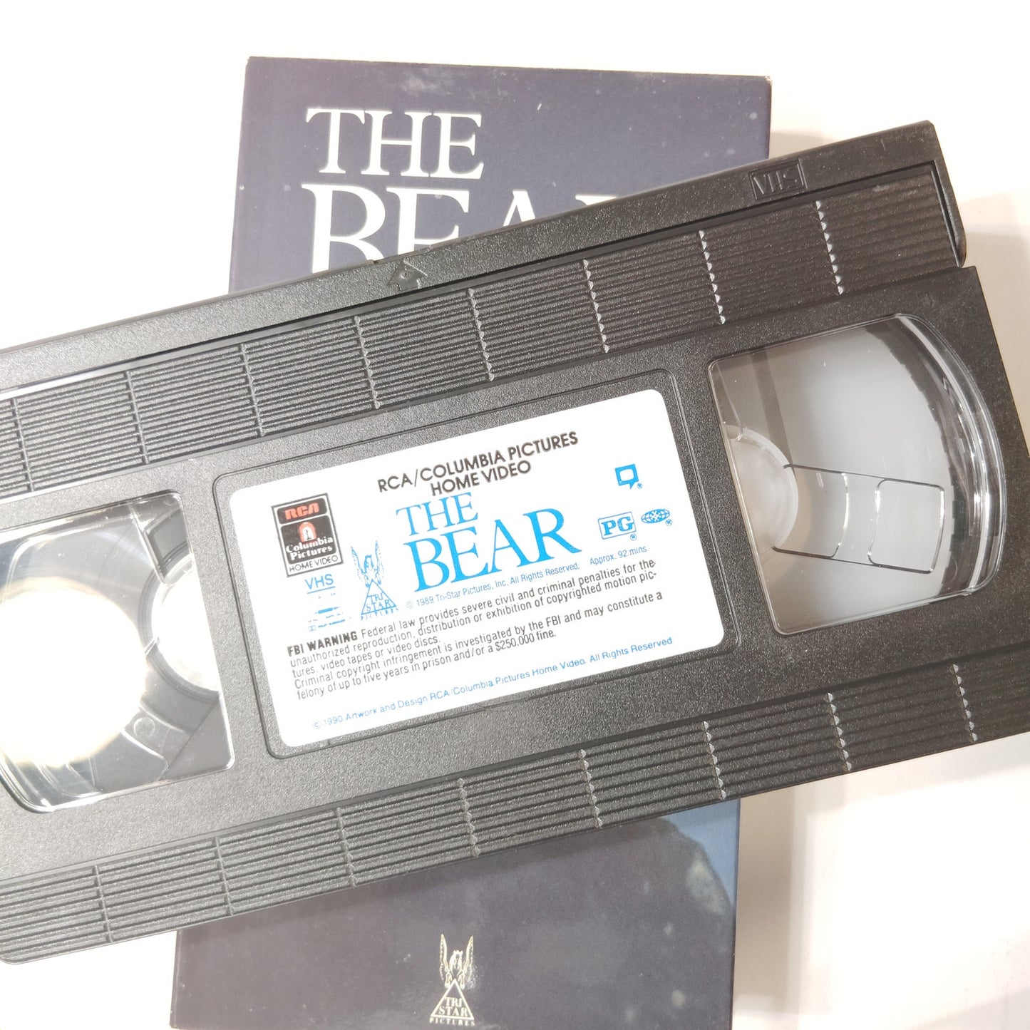 The Bear VHS 1989 RCA Columbia Pictures Wildlife Adventure