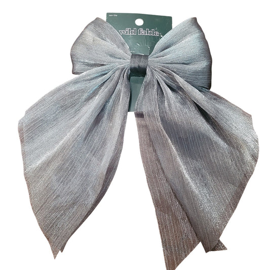 Wild Fable Salon Hair Clip Bow Silver – Stylish Women’s Accessory