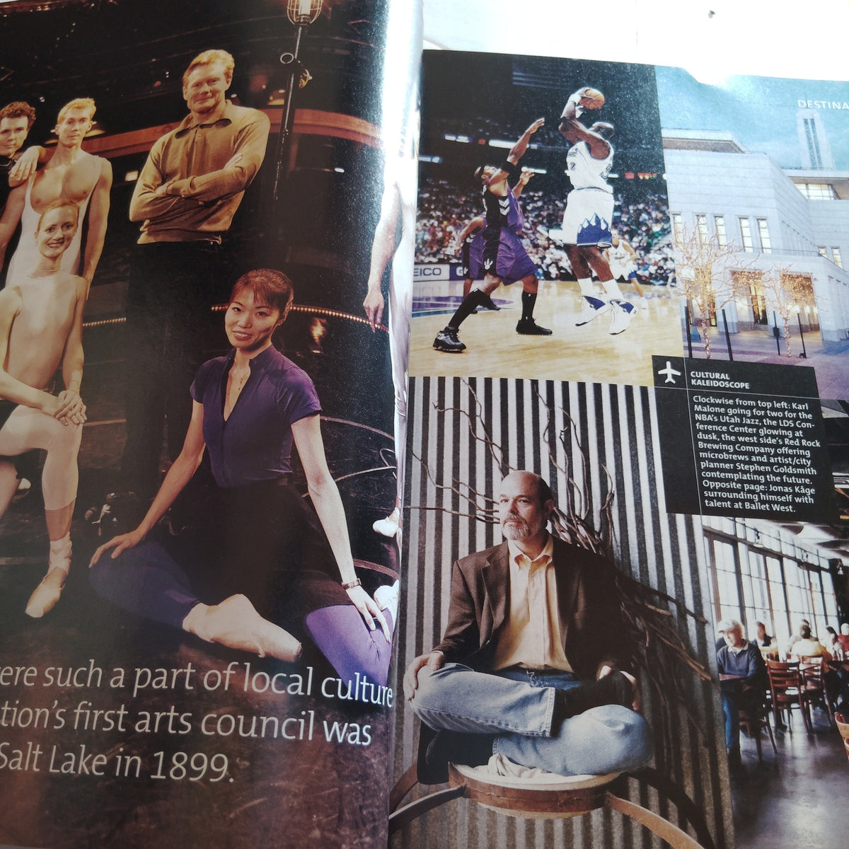 Delta Sky Magazine, February 2002: Skiing, Robert Redford, Winter Olympics