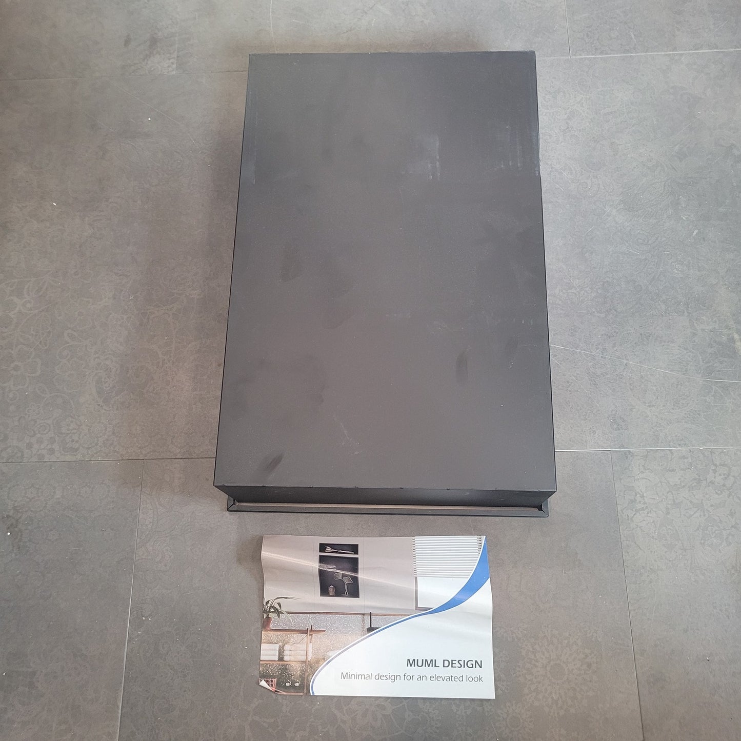 BWE Double Shower Niche – Matte Black – 8"W x 12"H x 4"D – Model A‑91132‑B