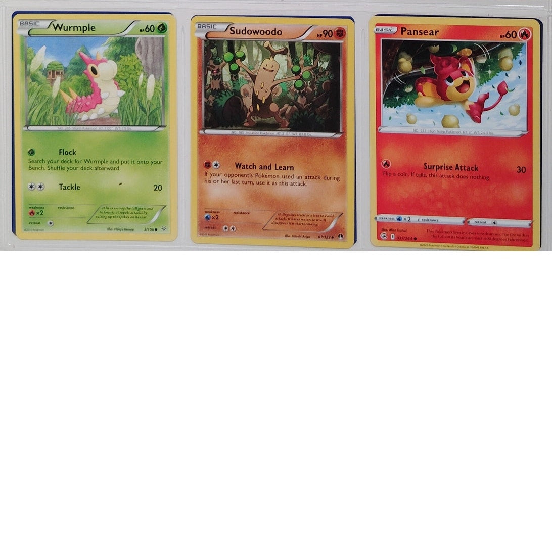18 Random Pokémon Cards Pictured, Actual Photos Provided