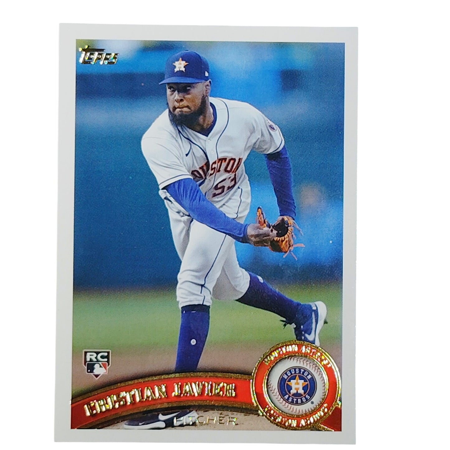 2021 Topps Archives #245 Cristian Javier Houston Astros Rookie Pitcher RC -VG/EX