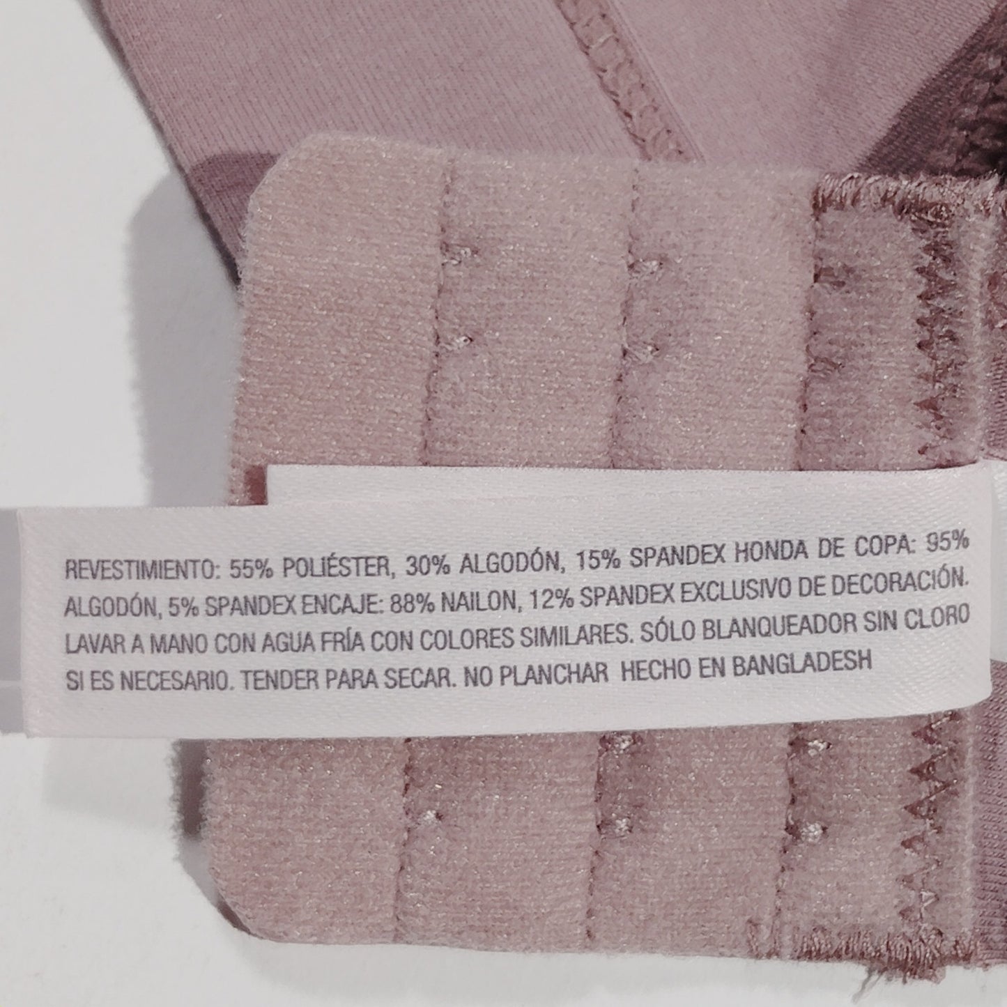 Auden Plus Size Wirefree Bra – Pink – 42DDD / 42F – Unlined – Women’s