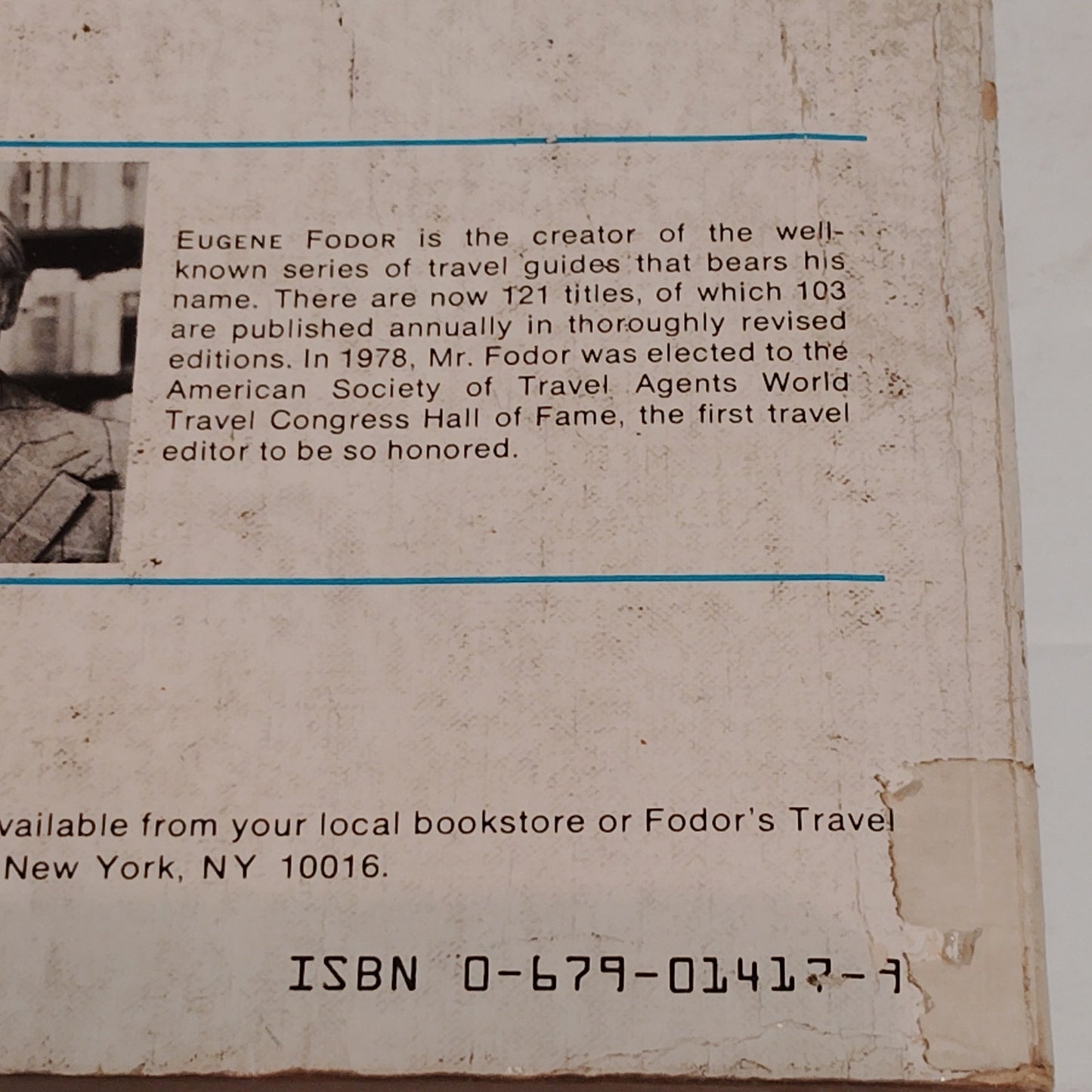 Fodor’s USA 1987 Travel Guide Paperback Withdrawn Library Copy Good Condition