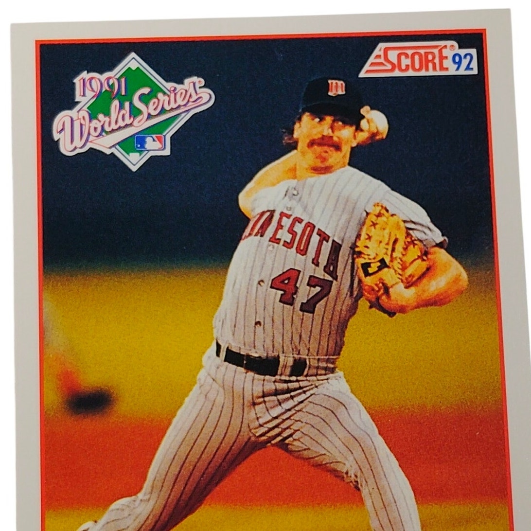 1992 Score Jack Morris #798 Minnesota Twins World Series MVP Baseball Card NM