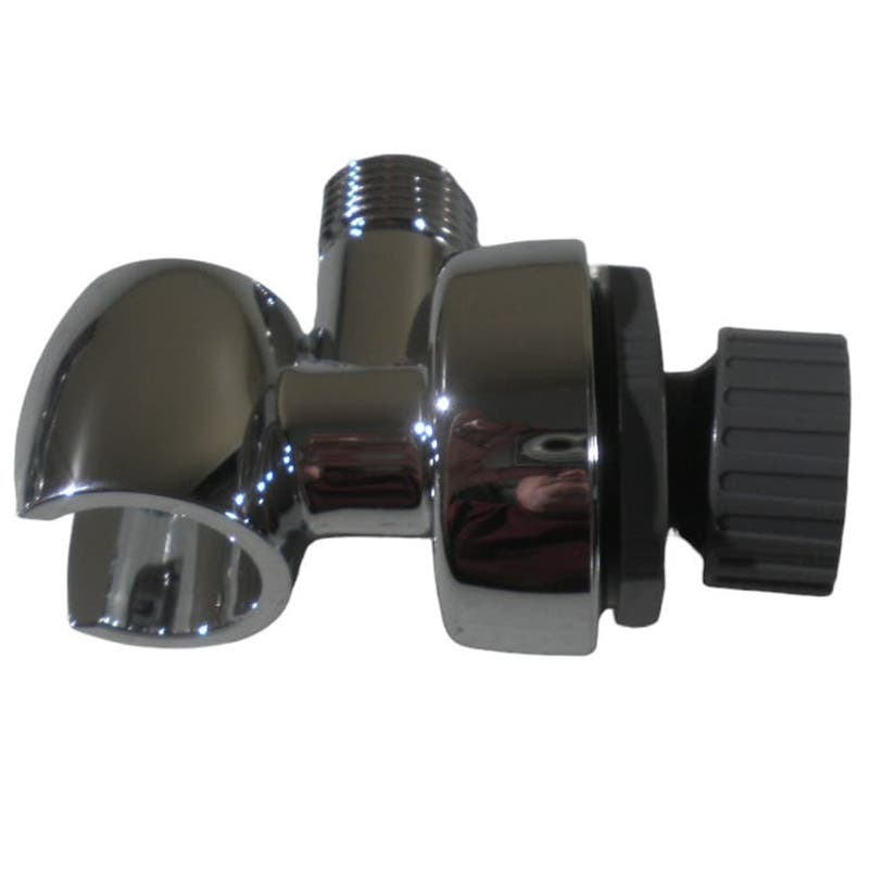 7-Spray Patterns, 1.8 GPM, 4" Wall Mount Adjustable Handheld Shower Head, Chrome