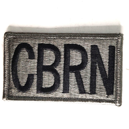 Army CBRN (Chemical, Biological, Radiological, and Nuclear) Patch, ACU Hook Back