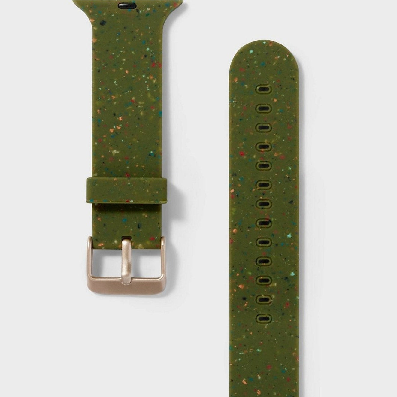 Heyday Silicone Band – Olive Speckle – For Apple Watch 42/44/45mm
