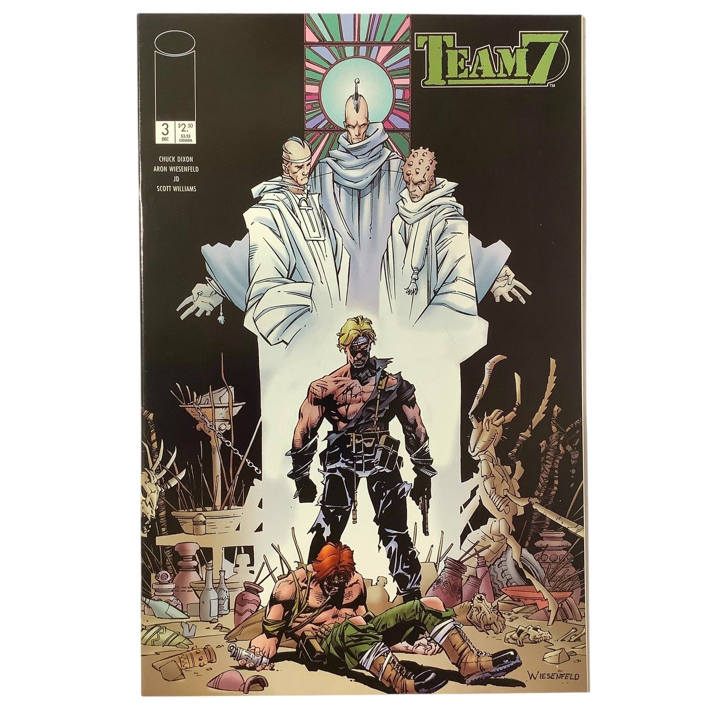 Team7 #3, Dec 1994, NM 9.4, Image Comics