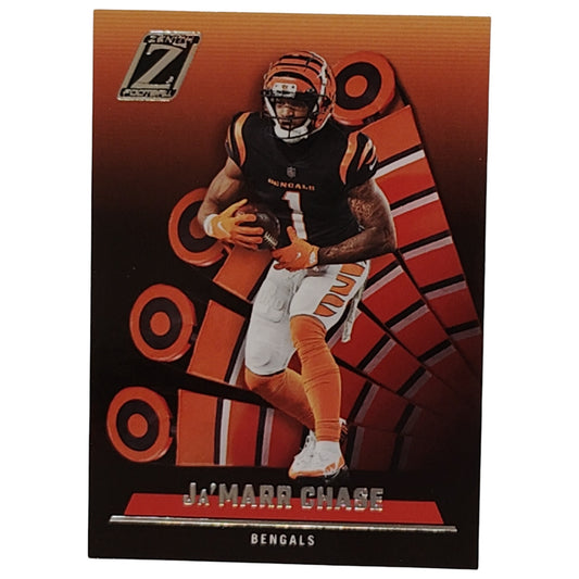 Ja'Marr Chase, Cincinnati Bengals, NFL 2022 Panini-Zenith Card 31 , EX/NM