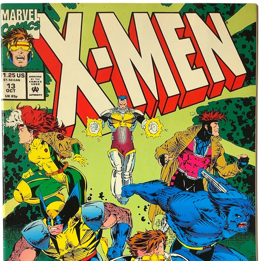 Marvel Comic's X-Men #13, Hazardous Territory!, Oct 1992, VF/NM 9.0