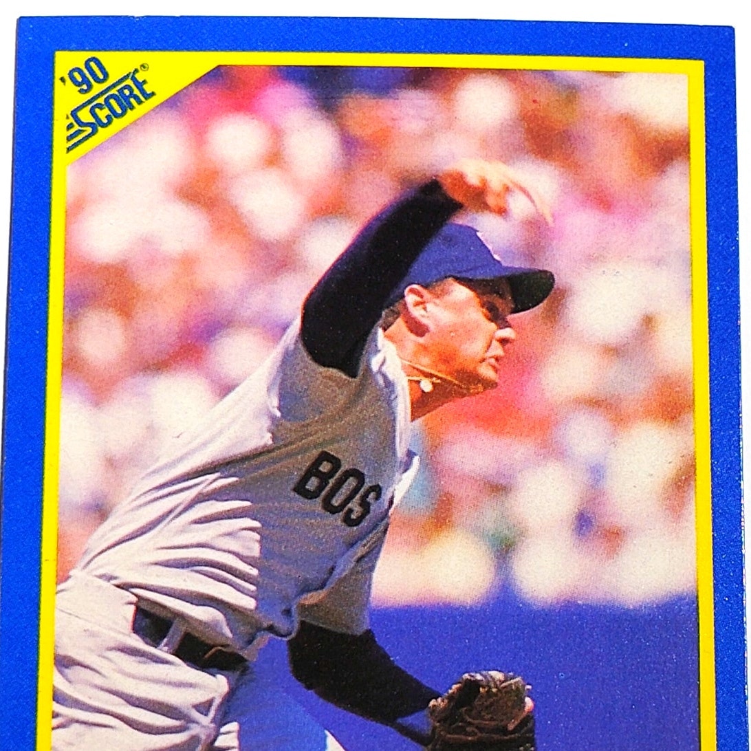 1990 Score Eric Hetzel #543 Boston Red Sox Pitcher MLB Baseball EX