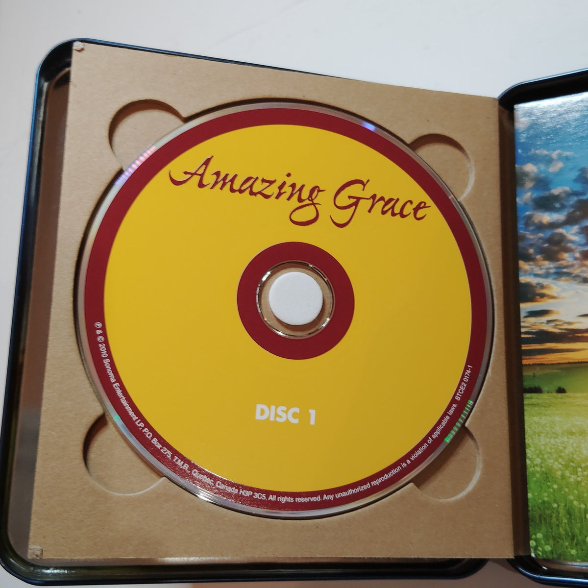 Amazing Grace Collector's Edition 3 CD Set Joslin Grove Choral Society Tin Box