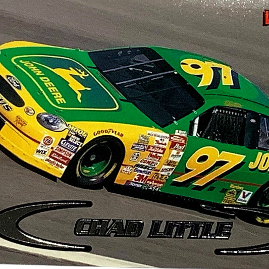 Chad Little #97 John Deere Ford Taurus, 1999 Wheels #71 NASCAR Winston Cup, NM+