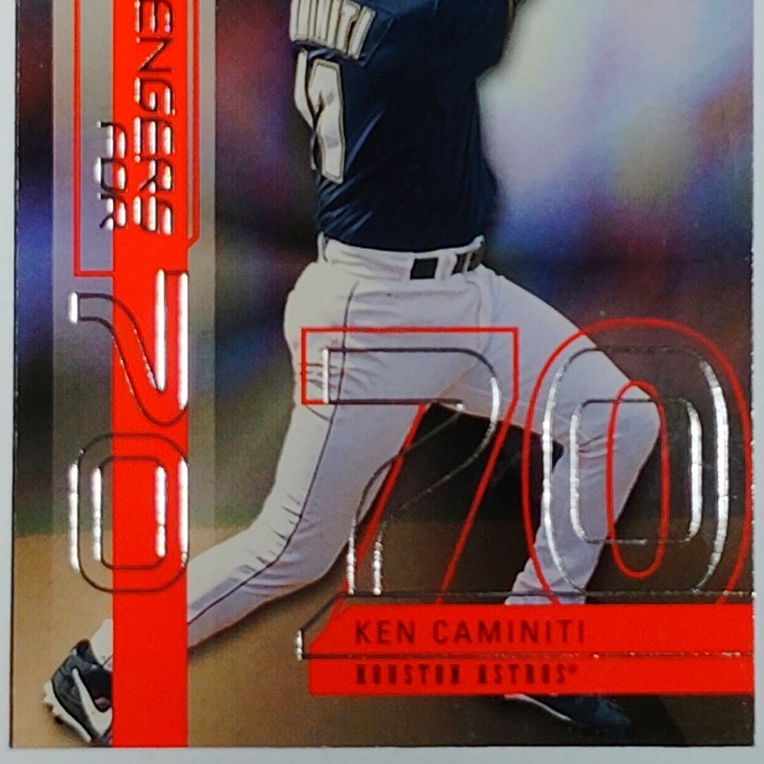 1999 Upper Deck Challengers for 70 Ken Caminiti #C24 Houston Astros - VG/EX
