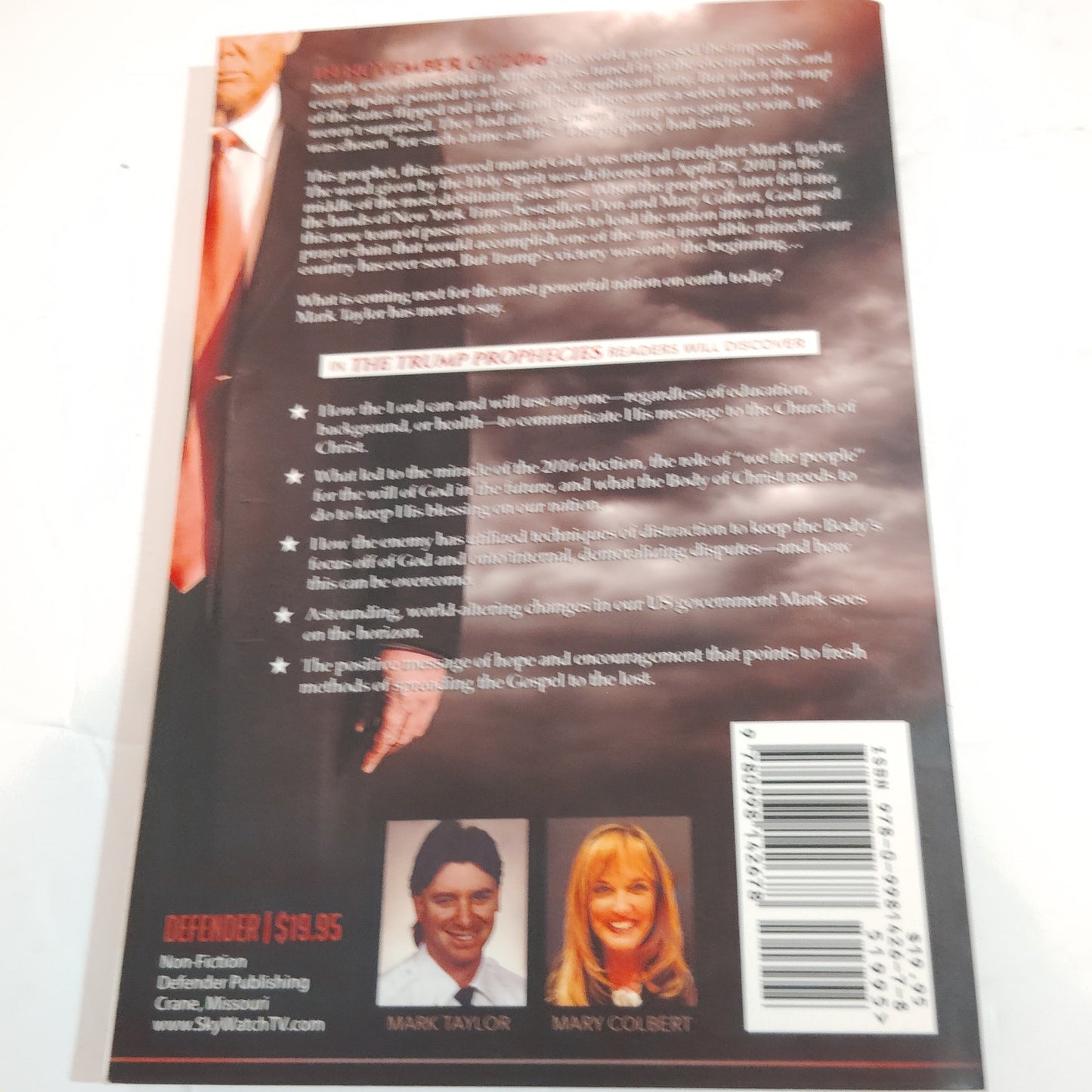 The Trump Prophecies 2017 Paperback Excellent Cond Underlined Passages LN Faith