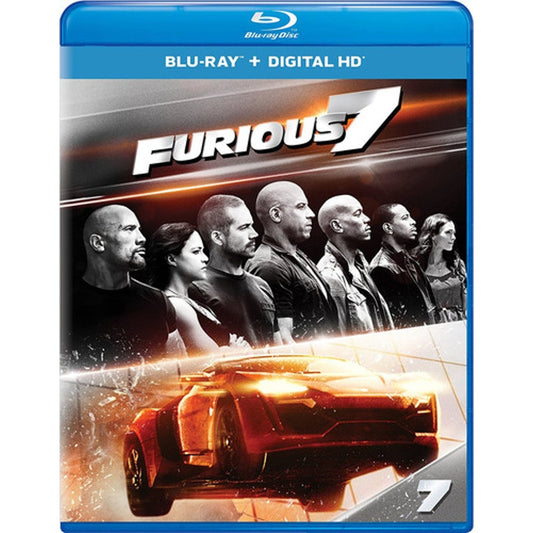 Furious 7 (Blu-ray + DVD + Digital HD, 2015) – Universal Studios