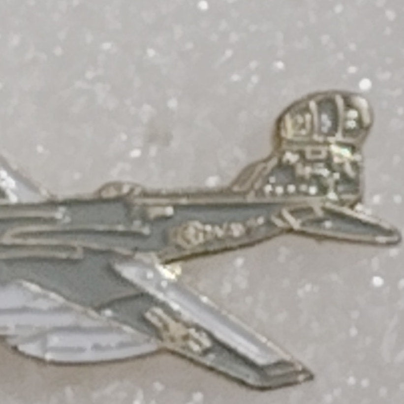 A‑6 Intruder Aircraft Hat or Lapel Pin, Enamel, Navy Attack Jet 1.5" × 5/8"