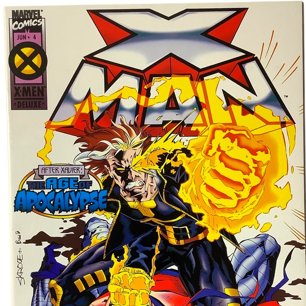 Marvel Comic's X-Man Deluxe #4 Age of Apocalypse: Part 4 of 4, Jun 1995, NM+ 9.6