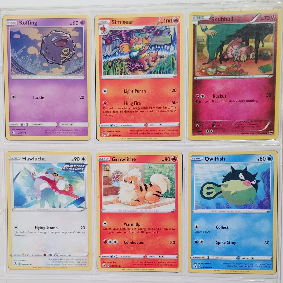 18 Random Pokémon Cards Pictured, Actual Photos Provided