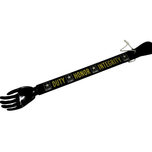 U.S. Army 15" Backscratcher, Black/Gold, Duty, Honor, Integrity