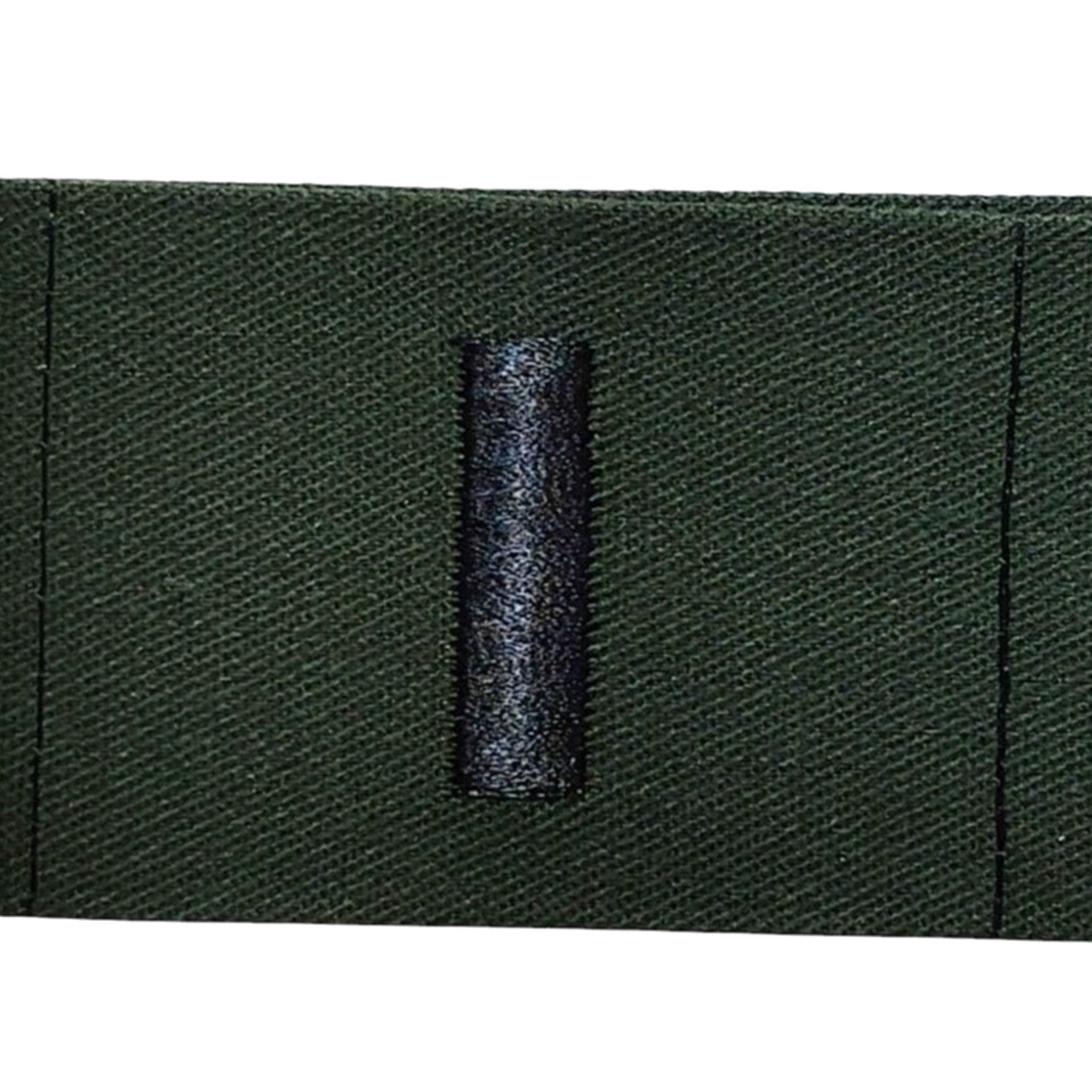 Vintage US Navy LTJG O‑2 Subdued Collar Device Embroidered Sew‑On Patch