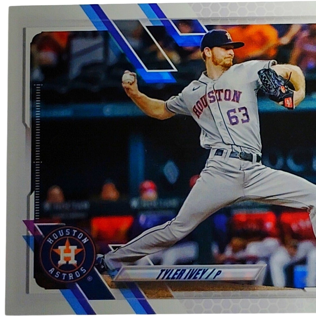 2021 Topps Update Series Tyler Ivey RC Houston Astros Pitcher Card #US274 VG/EX