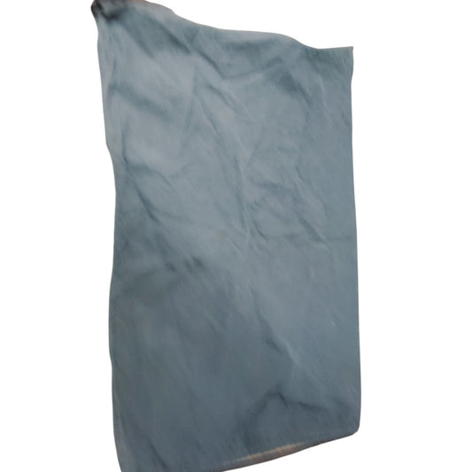 Cotton Drawstring Bag – 25x17" Lightweight Cloth w/ Top Loop & Zippered Bottom