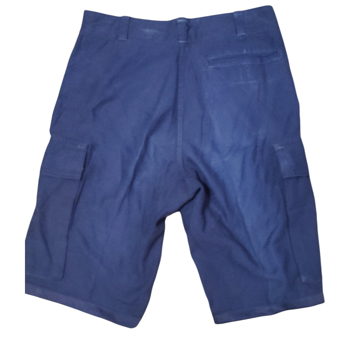 German Military Surplus Shorts – Blue, Size 180/190-8415/12 (U.S. 30"W), H. Winnen GmbH, 1985 Issue