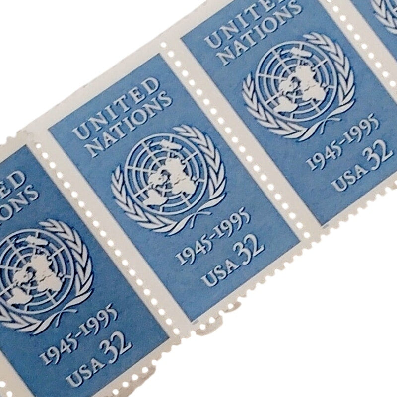 Strip of 5 – 1995 USA 32¢ United Nations 50th Anniversary MNH Scott 2974