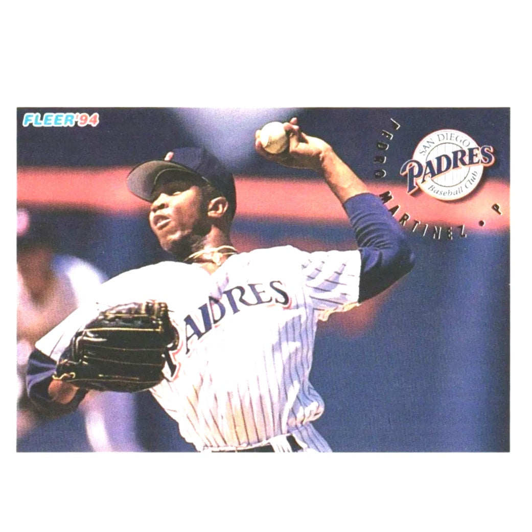 Pedro Martinez, San Diego Padres, #669, 1994 Fleer Baseball Collector's Card