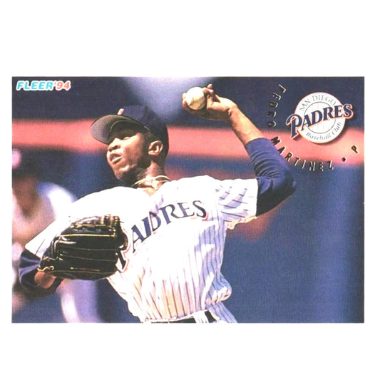 Pedro Martinez, San Diego Padres, #669, 1994 Fleer Baseball Collector's Card