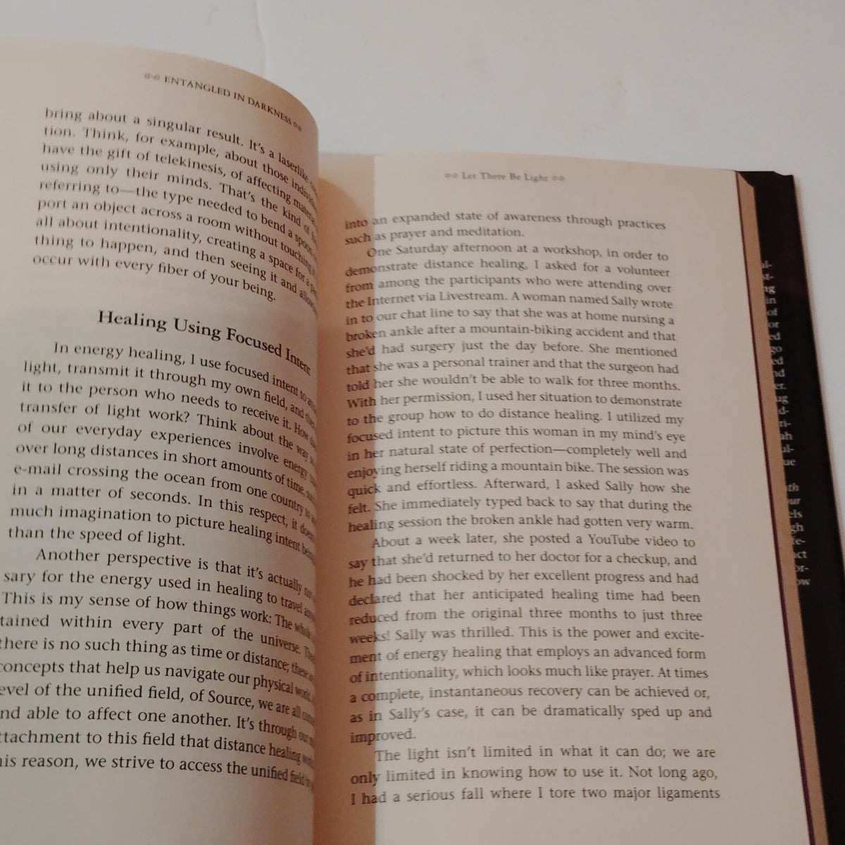 Entangled in Darkness: Seeking the Light - Deborah King Hardcover 2013 Edition