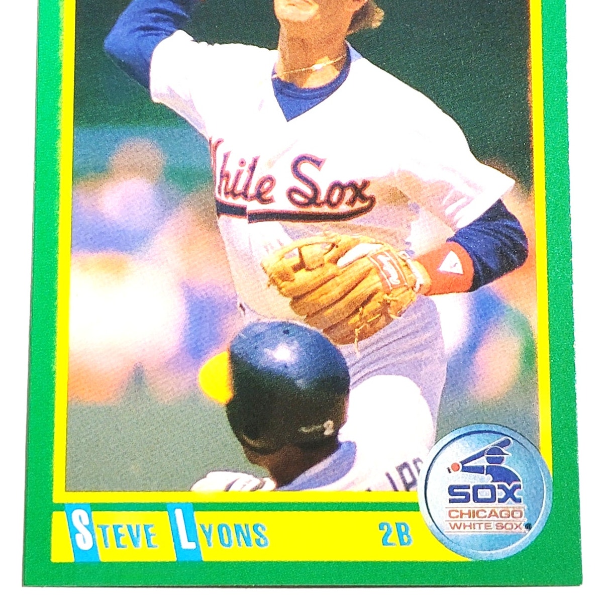 1990 Score Steve Lyons Card No. 88 Chicago White Sox OF VG/EX
