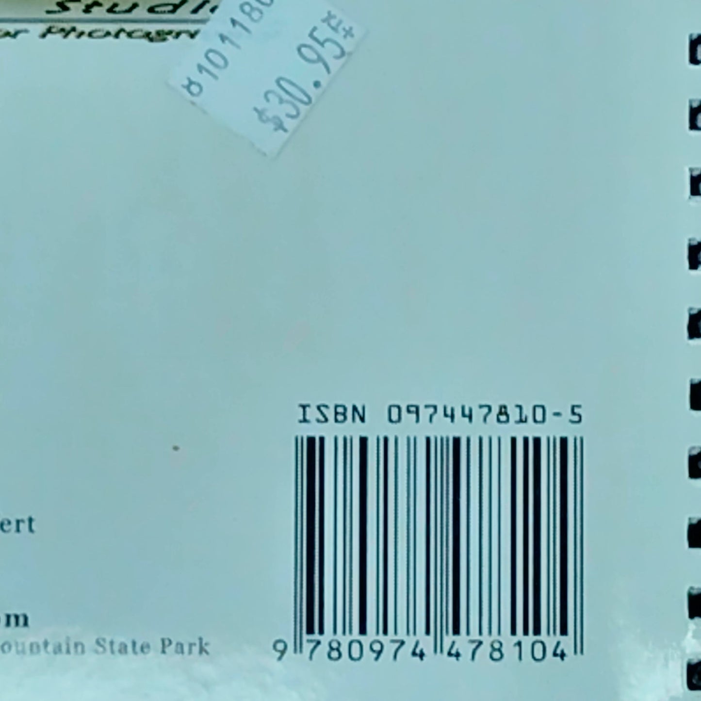 Scenic North Alabama: Travel Guide to Hidden Natural Treasures, Signed by Author