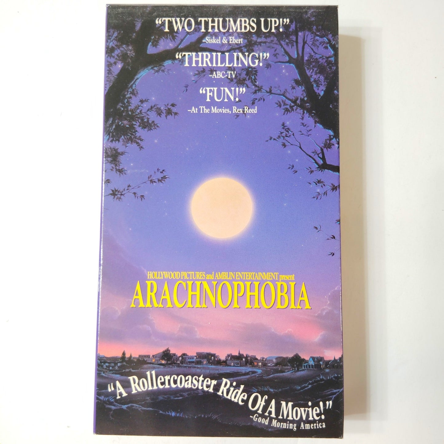 Arachnophobia VHS 1990 Jeff Daniels John Goodman Creature Comedy Thriller