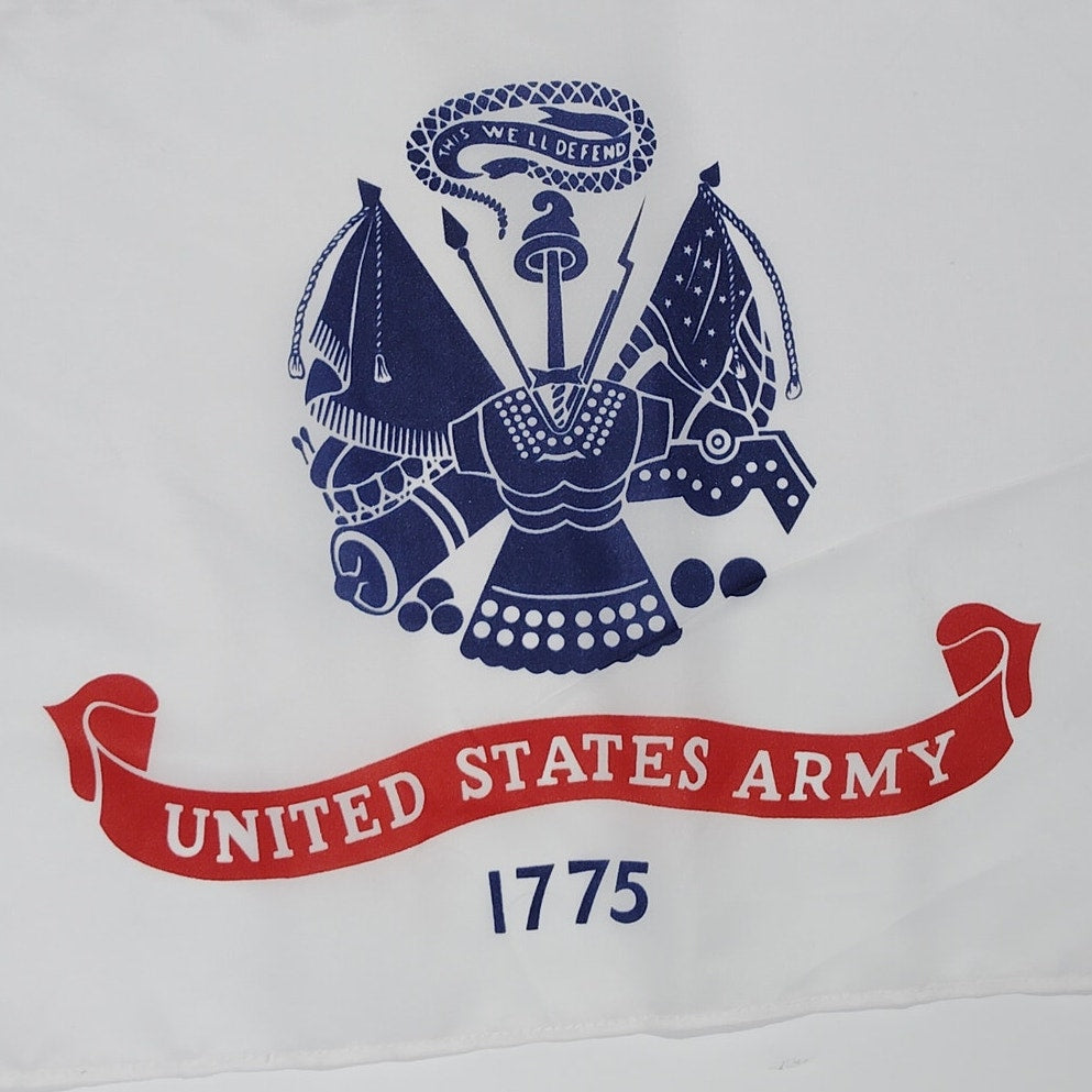 4-PK U.S. Army 12x18in Stick Flags 30" Wooden Staff – Bold Dye‑Sublimated Colors