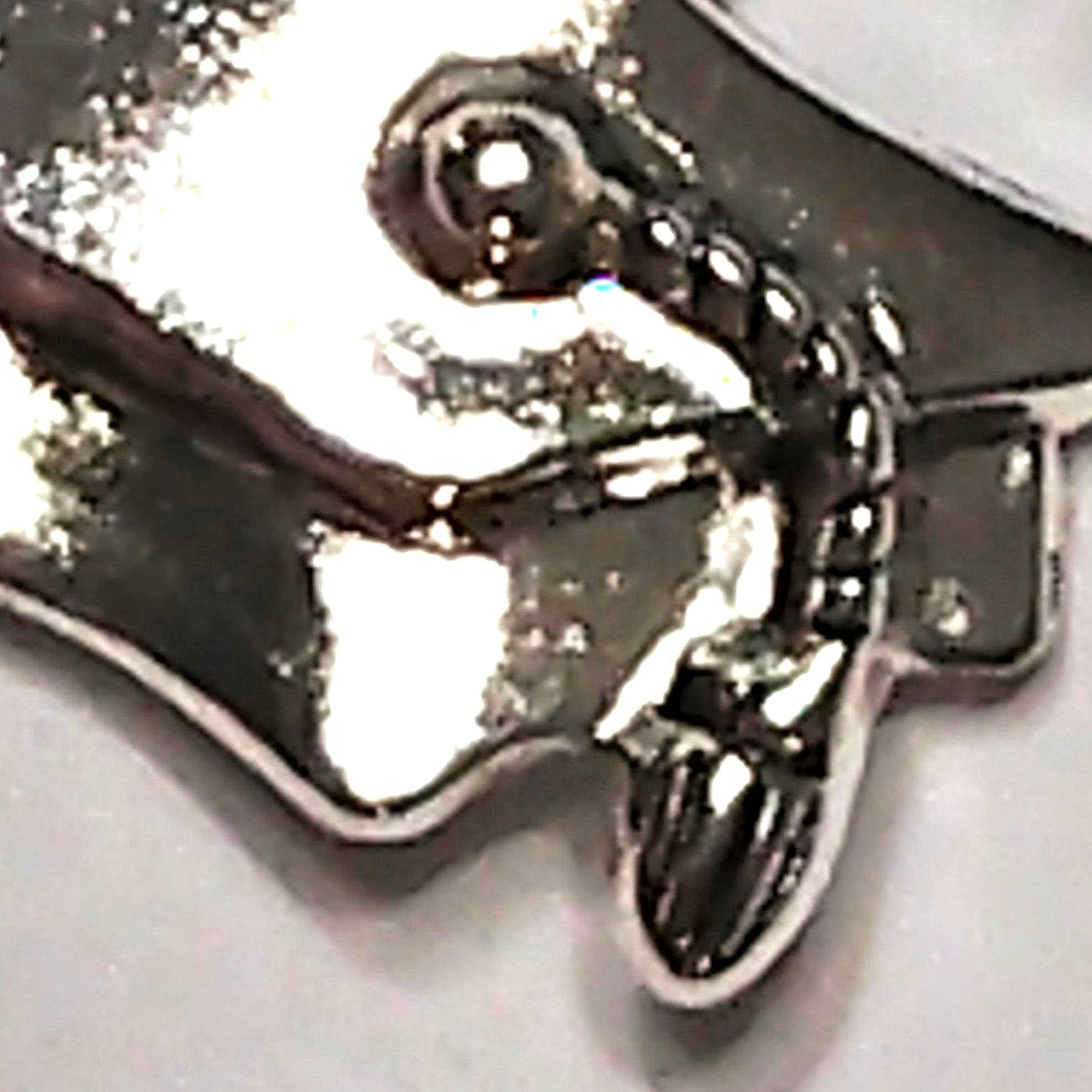 Graduation Cap Charm Patinated Silver‑Tone Alloy 1" Pendant Jewelry Making